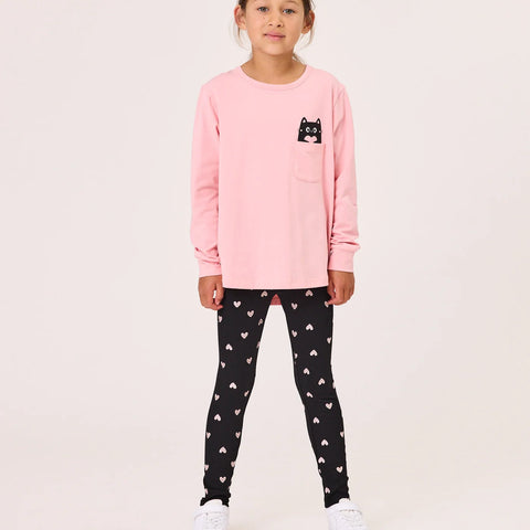 RADICOOL KID LOVE HEARTS LEGGING