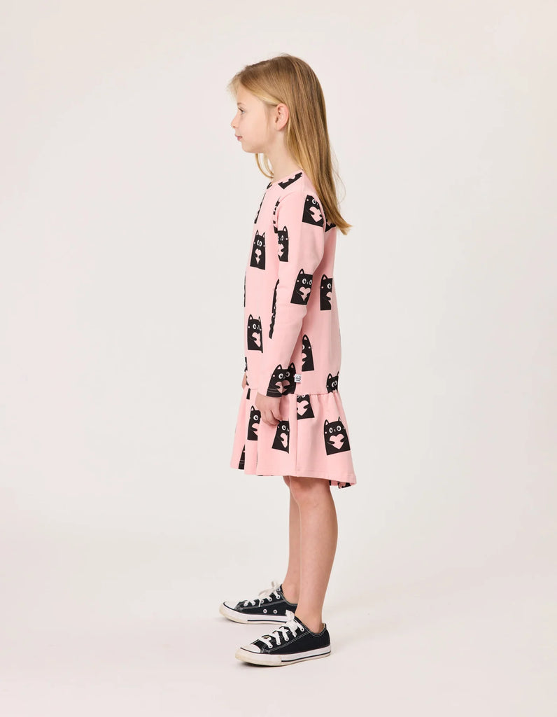 RADICOOL KID LOVE CATS FRILL DRESS