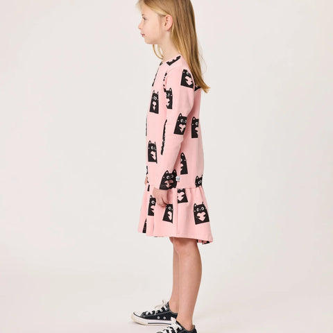 RADICOOL KID LOVE CATS FRILL DRESS