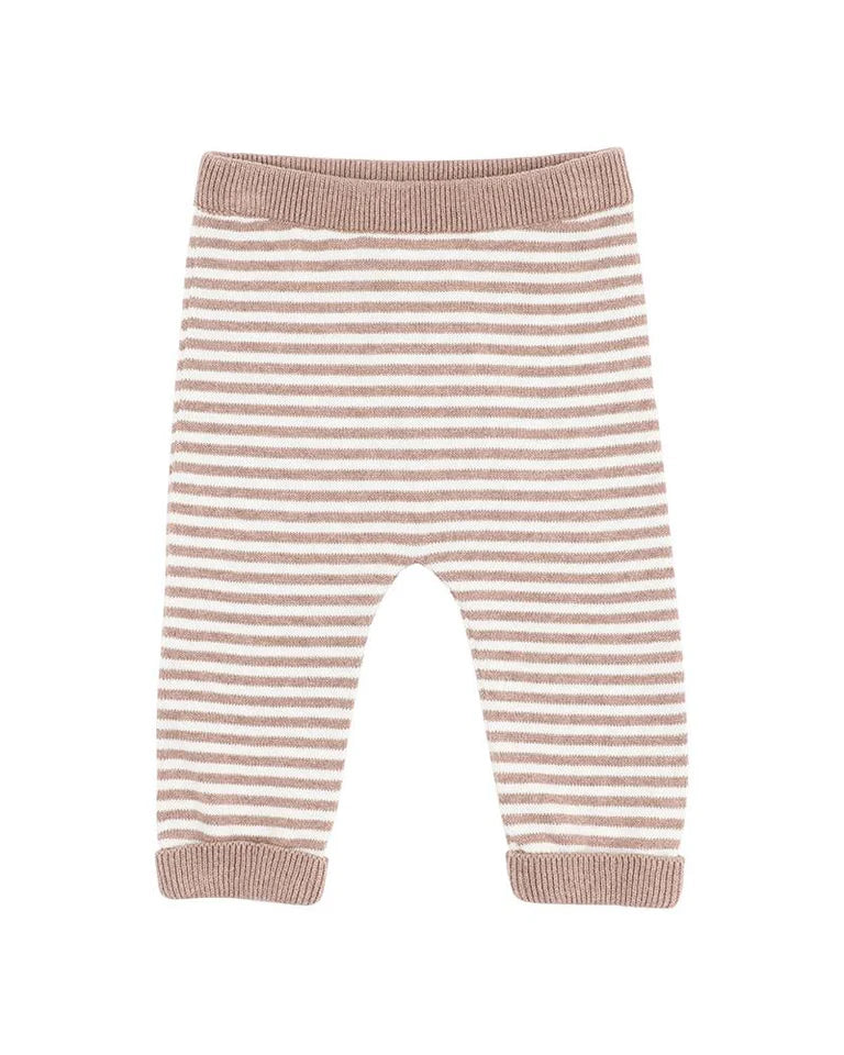 Bebe BAILEY STRIPE KNITTED LEGGINGS