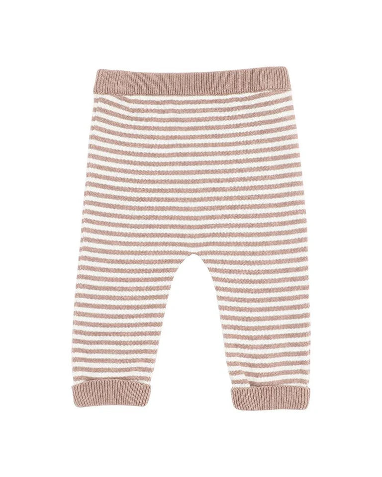 Bebe BAILEY STRIPE KNITTED LEGGINGS