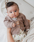 BEBE BAILEY ANIMAL FACE CARDIGAN