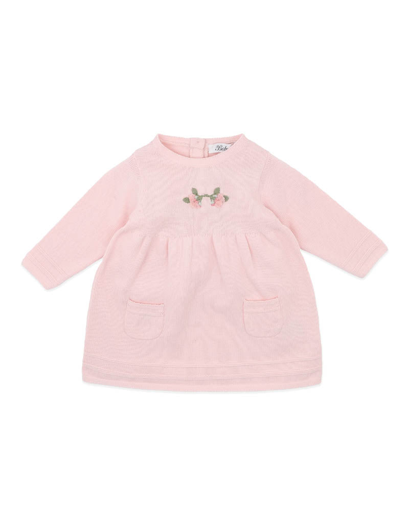 BEBE CHARLIE ORGANIC KNITTED DRESS