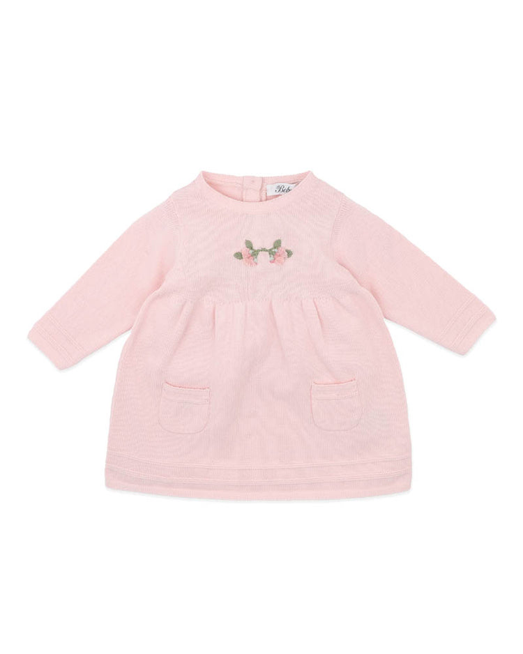 BEBE CHARLIE ORGANIC KNITTED DRESS
