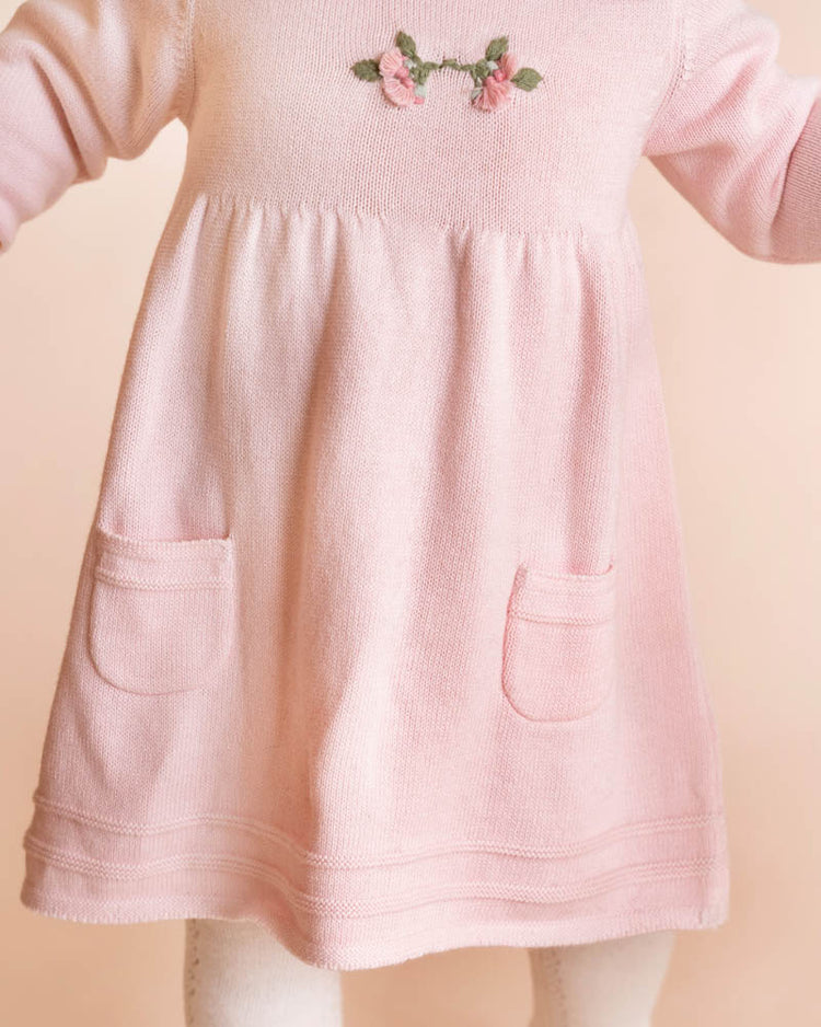 BEBE CHARLIE ORGANIC KNITTED DRESS