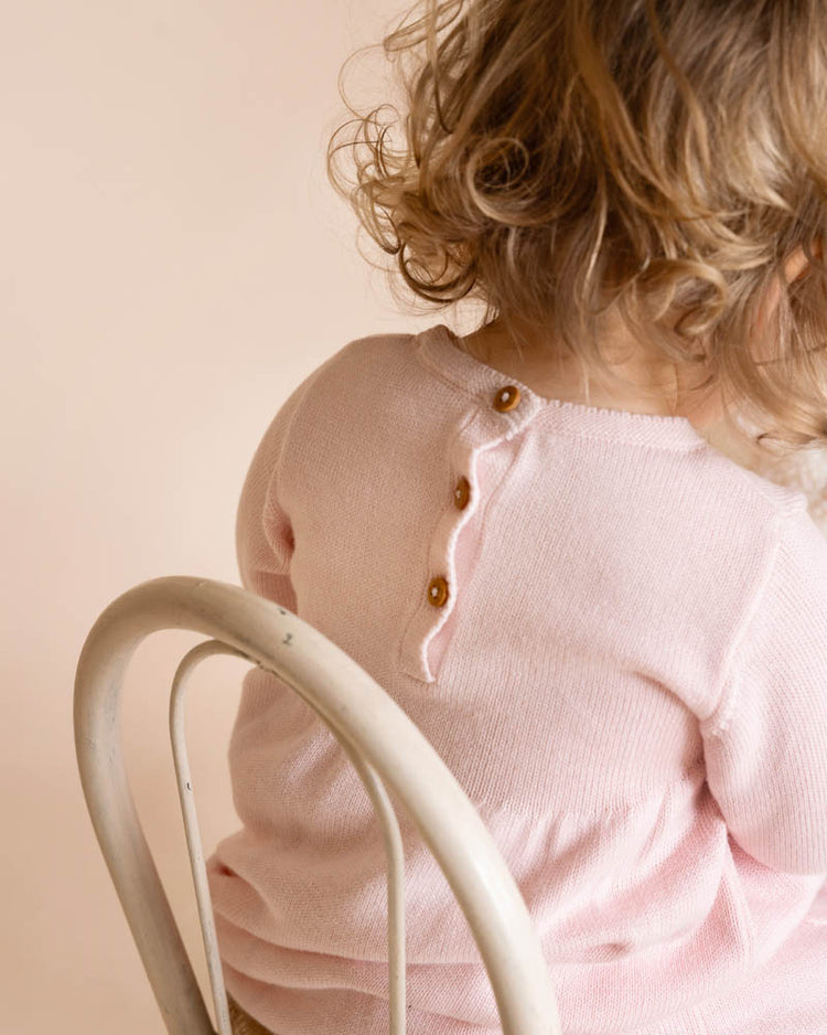 BEBE CHARLIE ORGANIC KNITTED DRESS