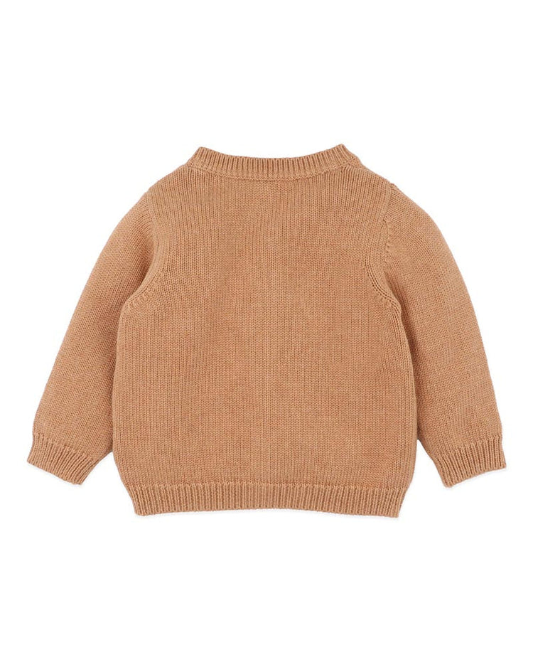 BEBE CHARLIE KOALA ORGANIC KNITTED CARDIGAN