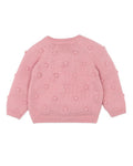 BEBE CHARLIE BOBBLE KNITTED CARDIGAN