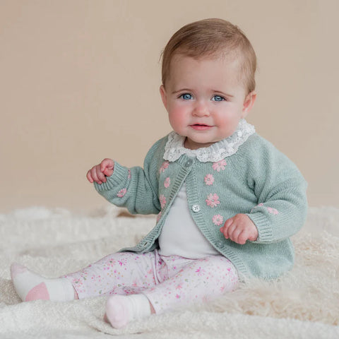BEBE  LACE COLLAR ORGANIC  BODYSUIT