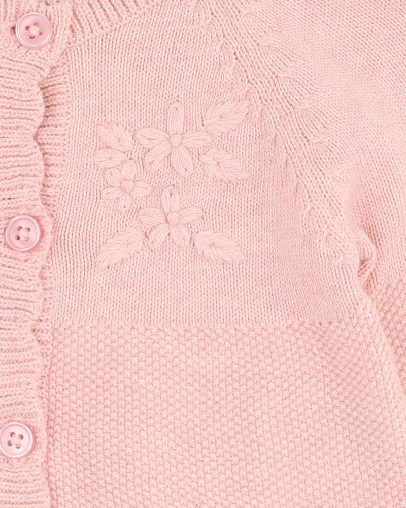 BEBE NANCY CARDIGAN (0-2Y)