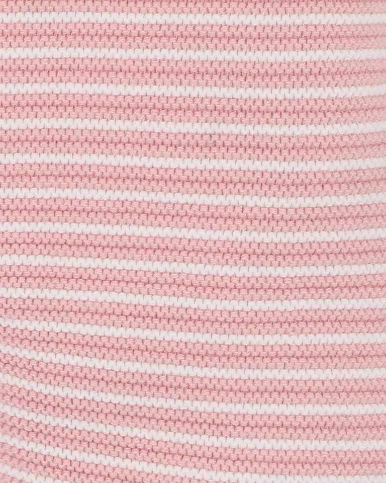 BEBE FERN STRIPE ORGANIC KNITTED LEGGINGS