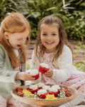BEBE FERN HAND EMB. ORGANIC CARDIGAN 3-7 YRS