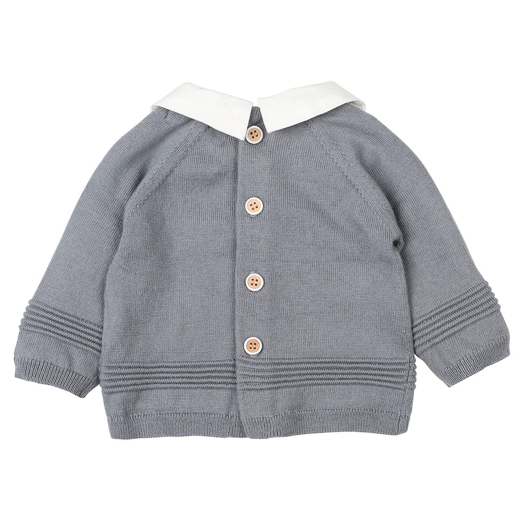 BEBE RALPH JUMPER WITH COLLAR (SIZE 000-0)