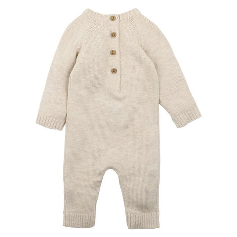 BEBE Myles Bear Knitted Romper