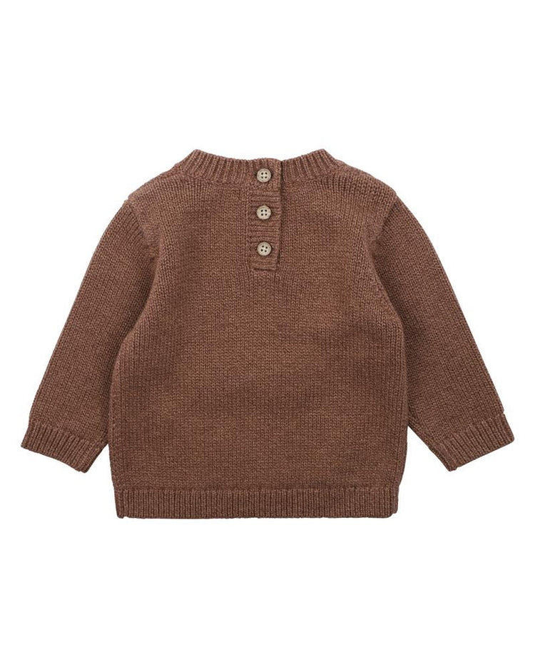 BEBE MYLES BEAVER KNITTED JUMPER