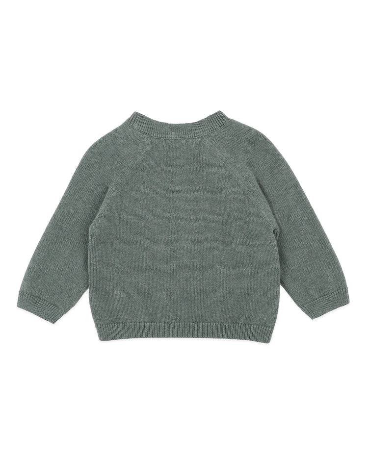 BEBE OTTO PROUD PUPPY ORGANIC KNITTED JUMPER