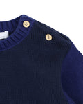 BEBE JAKE BLOCKED KNITTED JUMPER