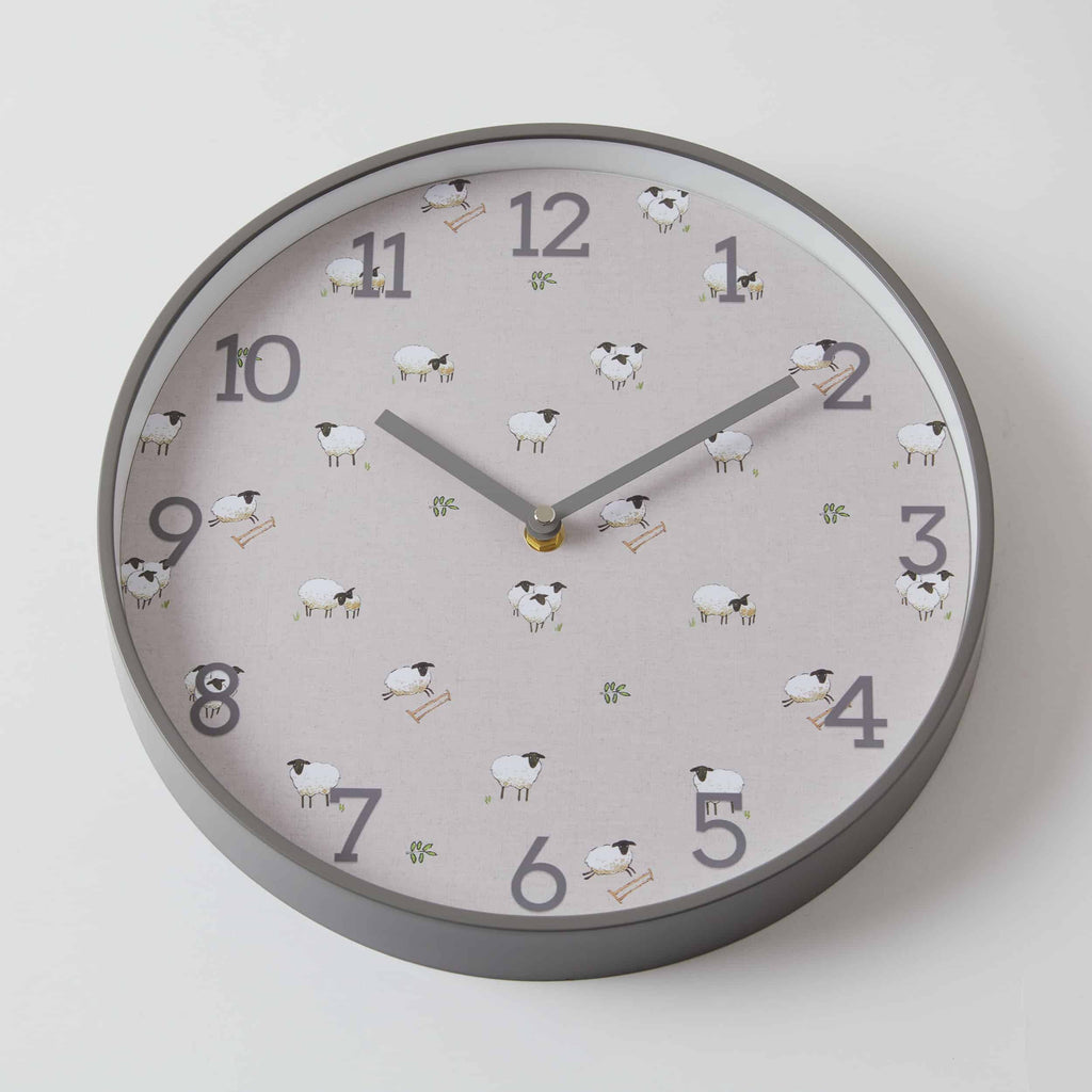 Jiggle & Giggle Counting Sheep Wall Clock