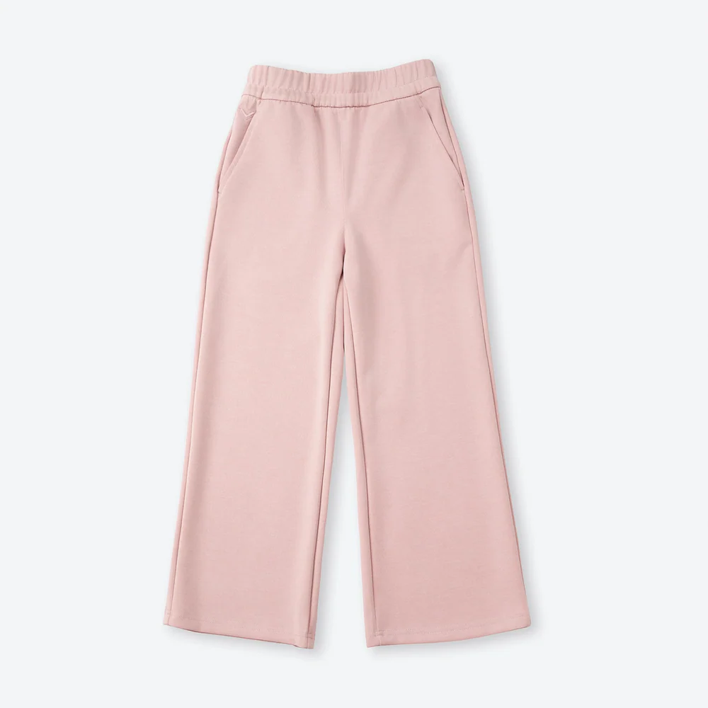 Lesimo Girls Wide Leg Cupro Pants - Dusty Rose