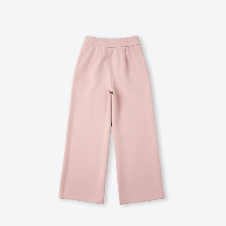 Lesimo Girls Wide Leg Cupro Pants - Dusty Rose