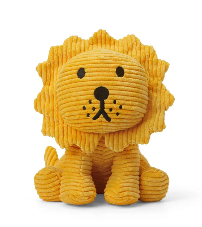 Lion Corduroy Yellow (17cm)