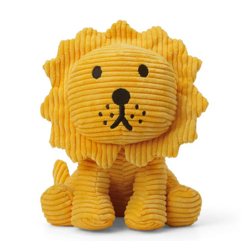 Lion Corduroy Yellow (17cm)