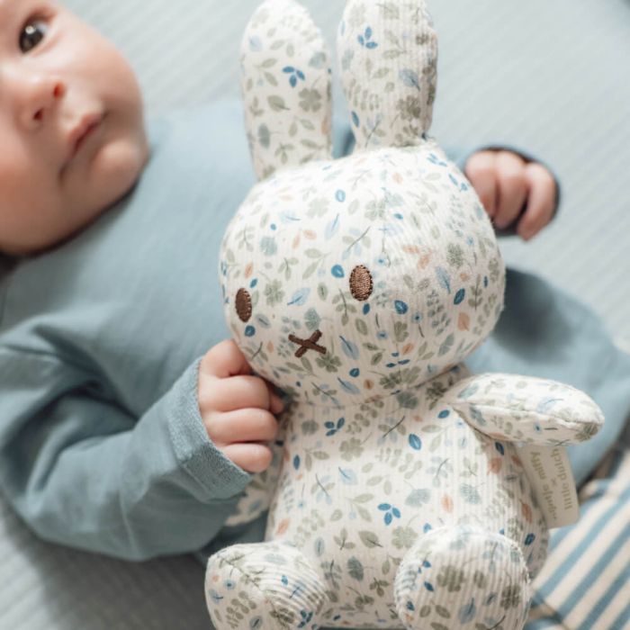 Miffy  x Little Dutch All Over Print Mini Plush - Lucky Leaves (22cm)