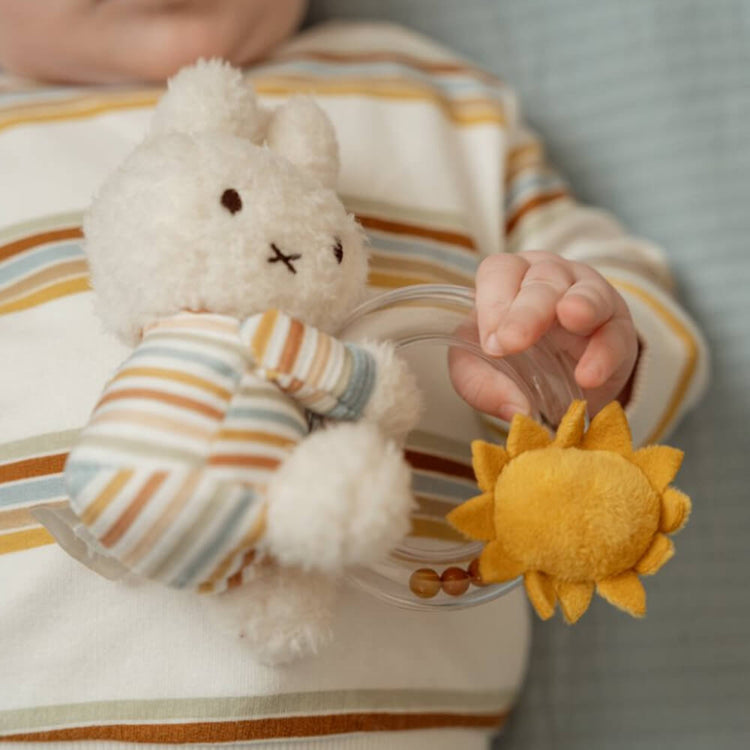 Miffy VINTAGE STRIPES RING RATTLE