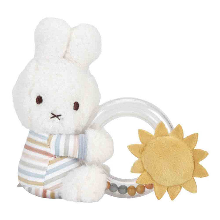 Miffy VINTAGE STRIPES RING RATTLE