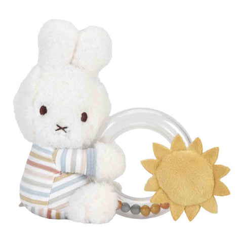 Miffy  VINTAGE STRIPES RING RATTLE