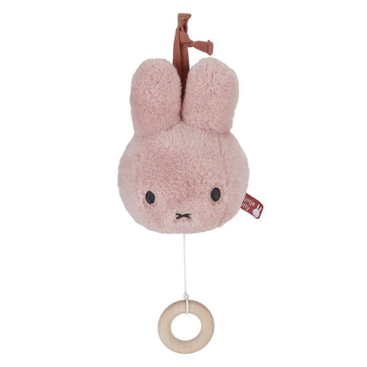Miffy FLUFFY PINK MUSICAL PULLDOWN