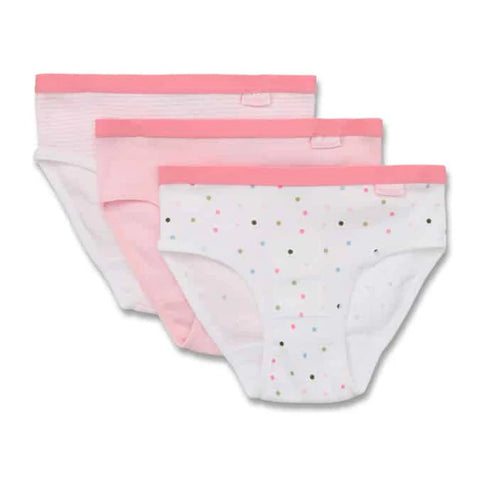 Marquise Girls Pink Underwear 3 Pack