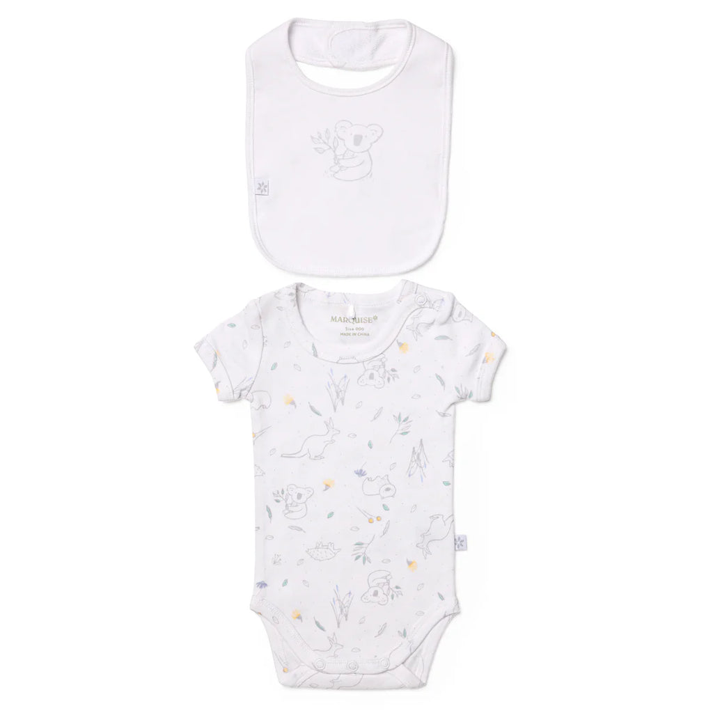 Marquise Australiana Bodysuit & Bib Set