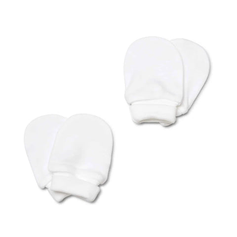 Marquise White Mittens 2 Pairs