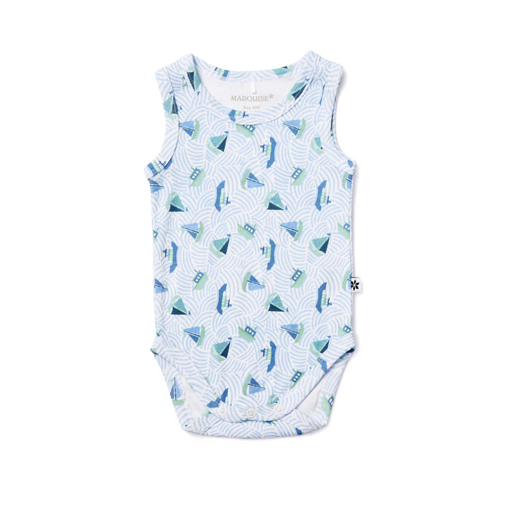 Marquise By The Sea Sleeveless Bodysuit 2 Pack