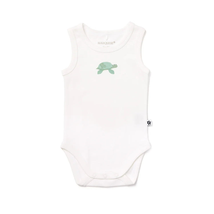 Marquise By The Sea Sleeveless Bodysuit 2 Pack