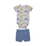 Marquise Animal Play Bodysuit & Shorts Set