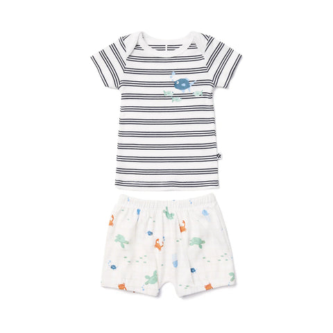 Marquise By The Sea T-Shirt & Shorts Set