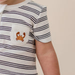 Marquise By The Sea Short Sleeve Romper