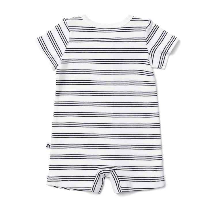 Marquise By The Sea Short Sleeve Romper