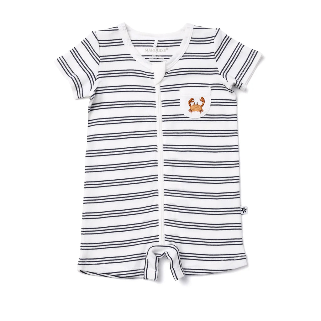 Marquise By The Sea Short Sleeve Romper