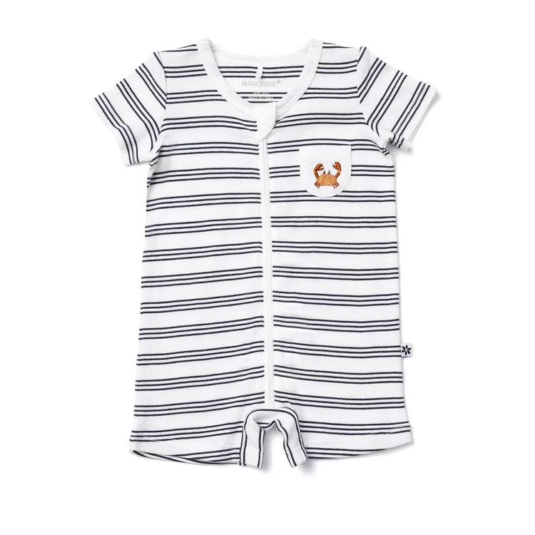 Marquise By The Sea Short Sleeve Romper