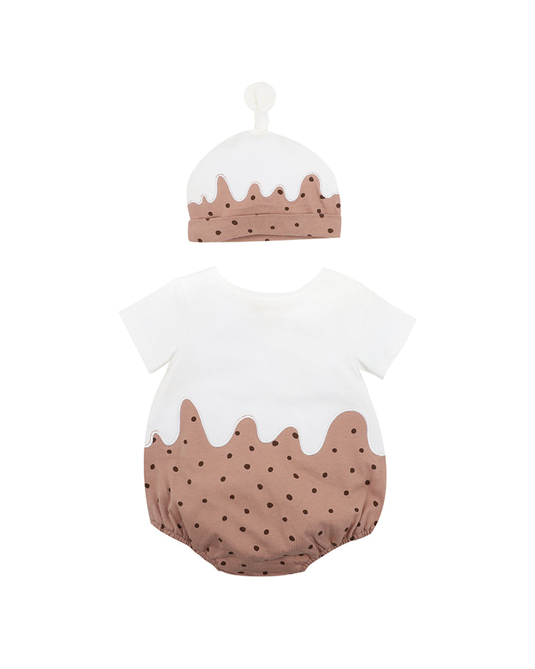 Bebe PUDDING BODYSUIT & HAT