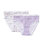 Marquise Gingham Floral Underwear 2 Pack