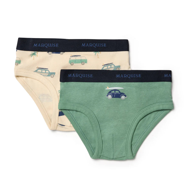 Marquise Boys Surfs Up Underwear 2 Pack