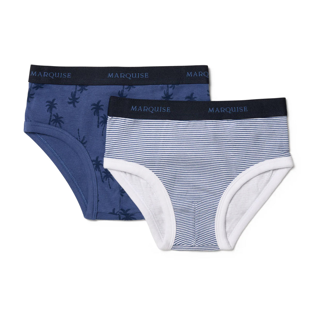 Marquise Boys Palm Tree Underwear 2 Pack