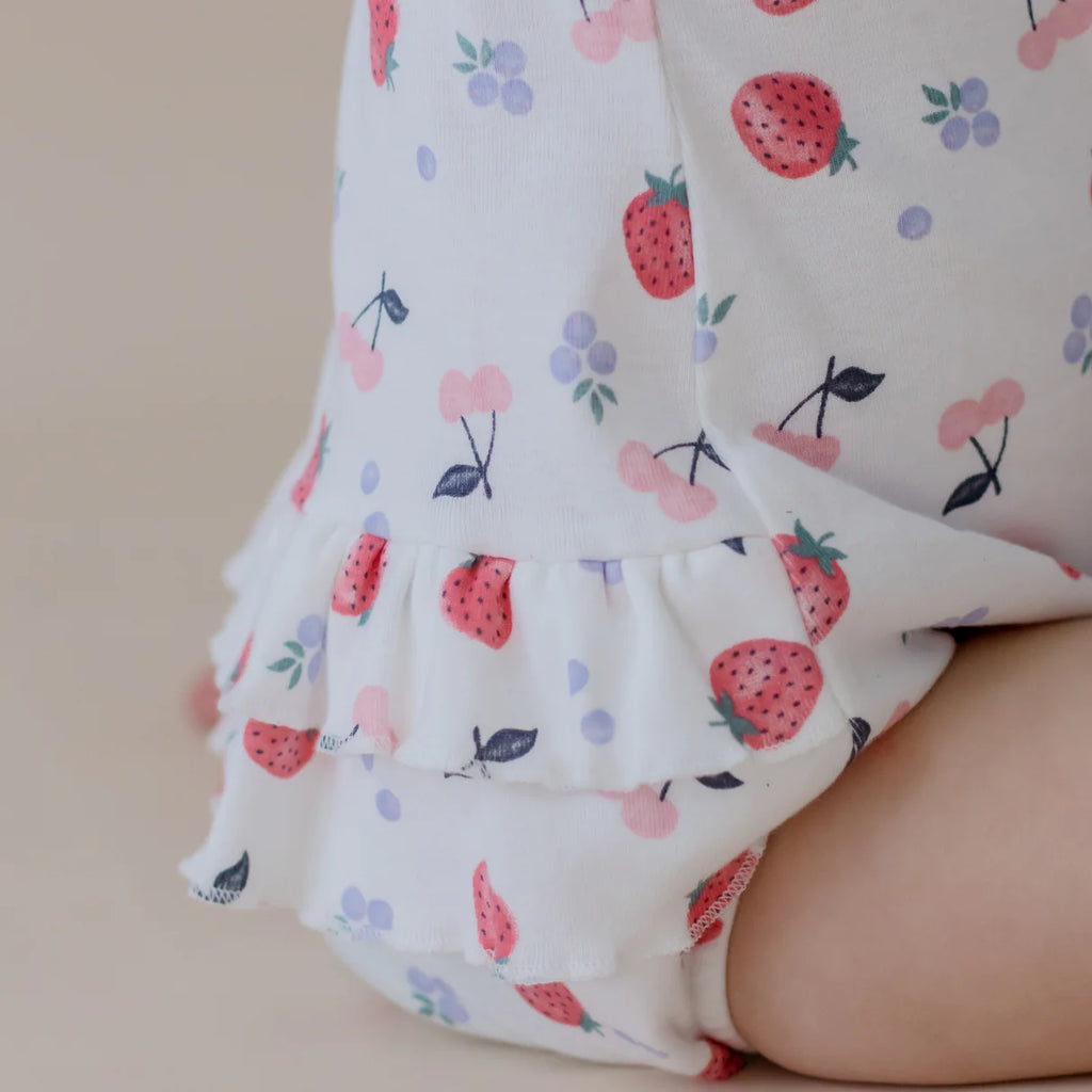 Marquise Field of Berries Frill Bodysuit