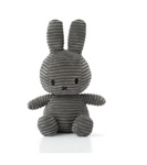 Miffy Sitting Corduroy Grey (23cm)