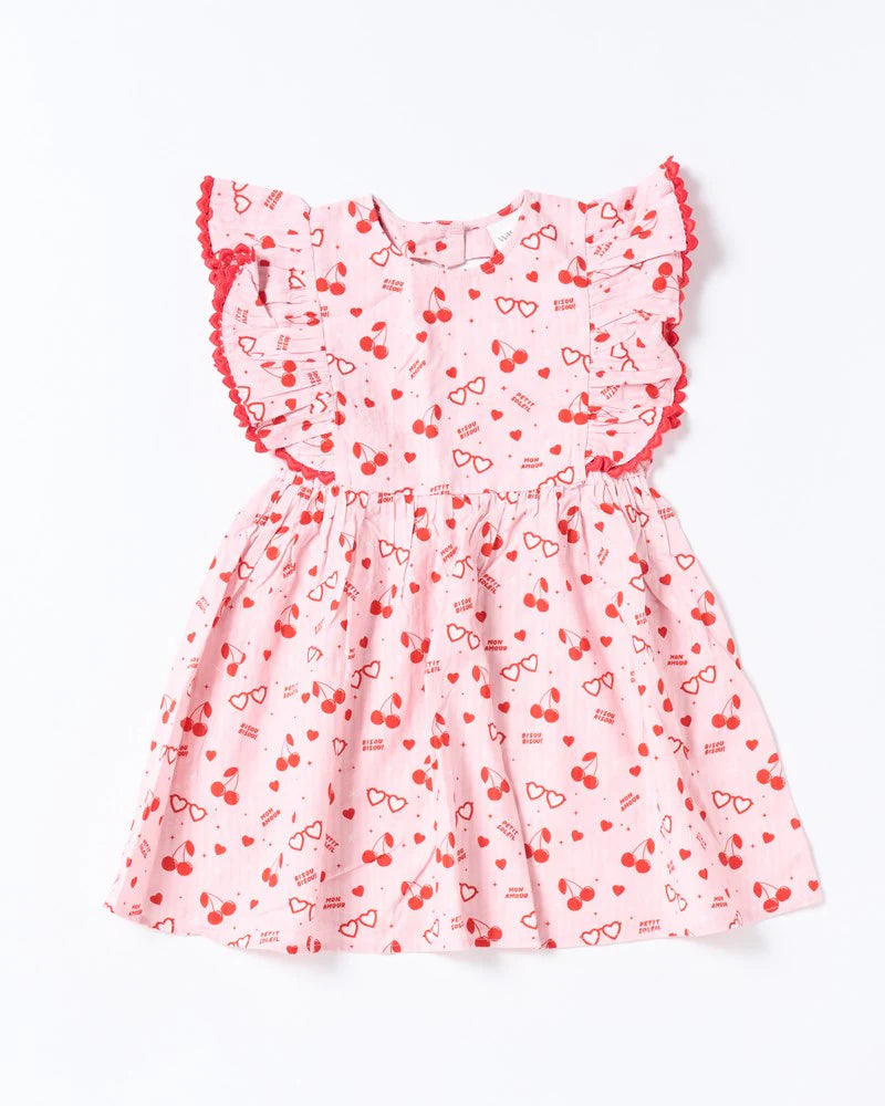 Walnut MON CHERI DRESS