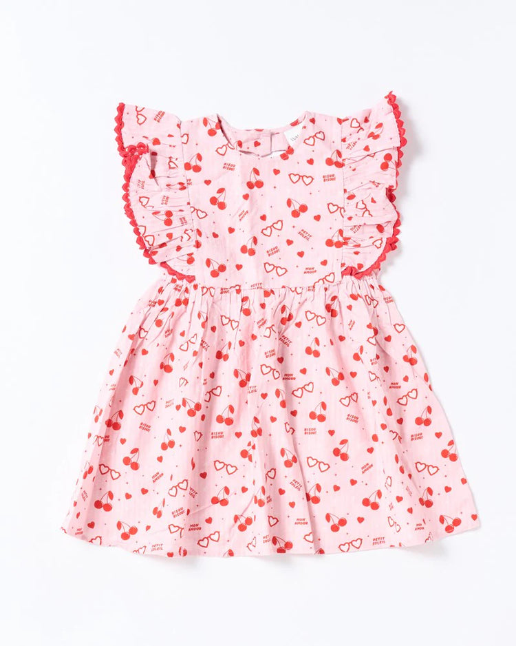 Walnut MON CHERI DRESS
